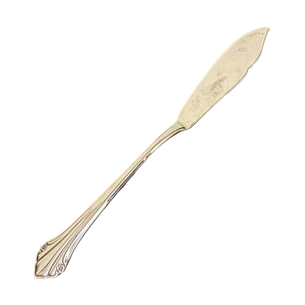 Oneida 1881 Rogers Stainless | Bittersweet Repose | Butter Knife | Floral 6.75"